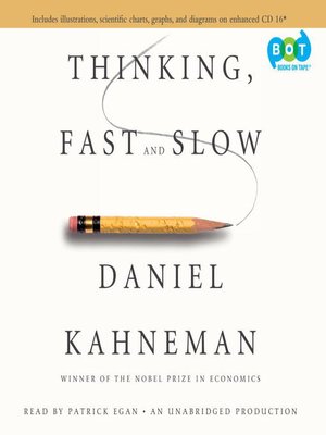 cover image of Thinking, Fast and Slow